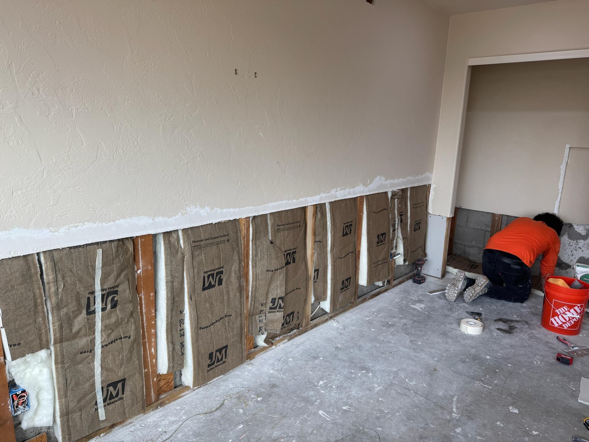 Gallery photos for Complete Home Remodel from Stair Protection to Water Damage Repair: Image #3