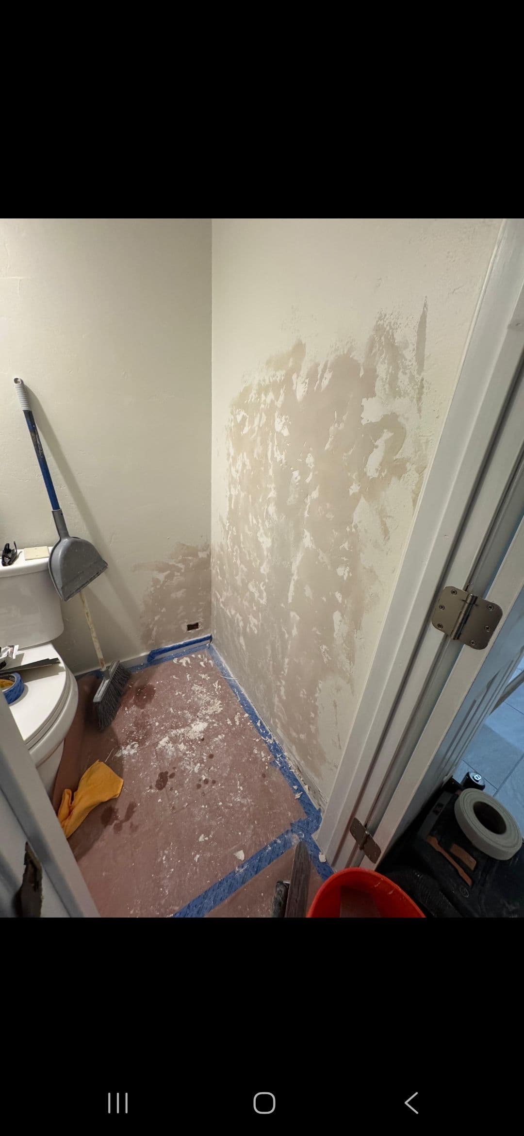Gallery photos for Water Damage Bathroom Repair Done Right - Start to Finish: Image #7