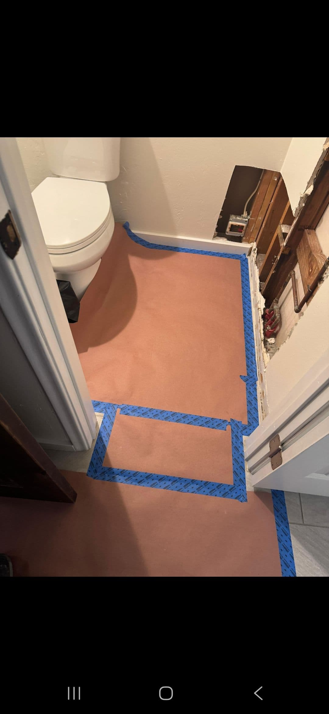 Gallery photos for Water Damage Bathroom Repair Done Right - Start to Finish: Image #4