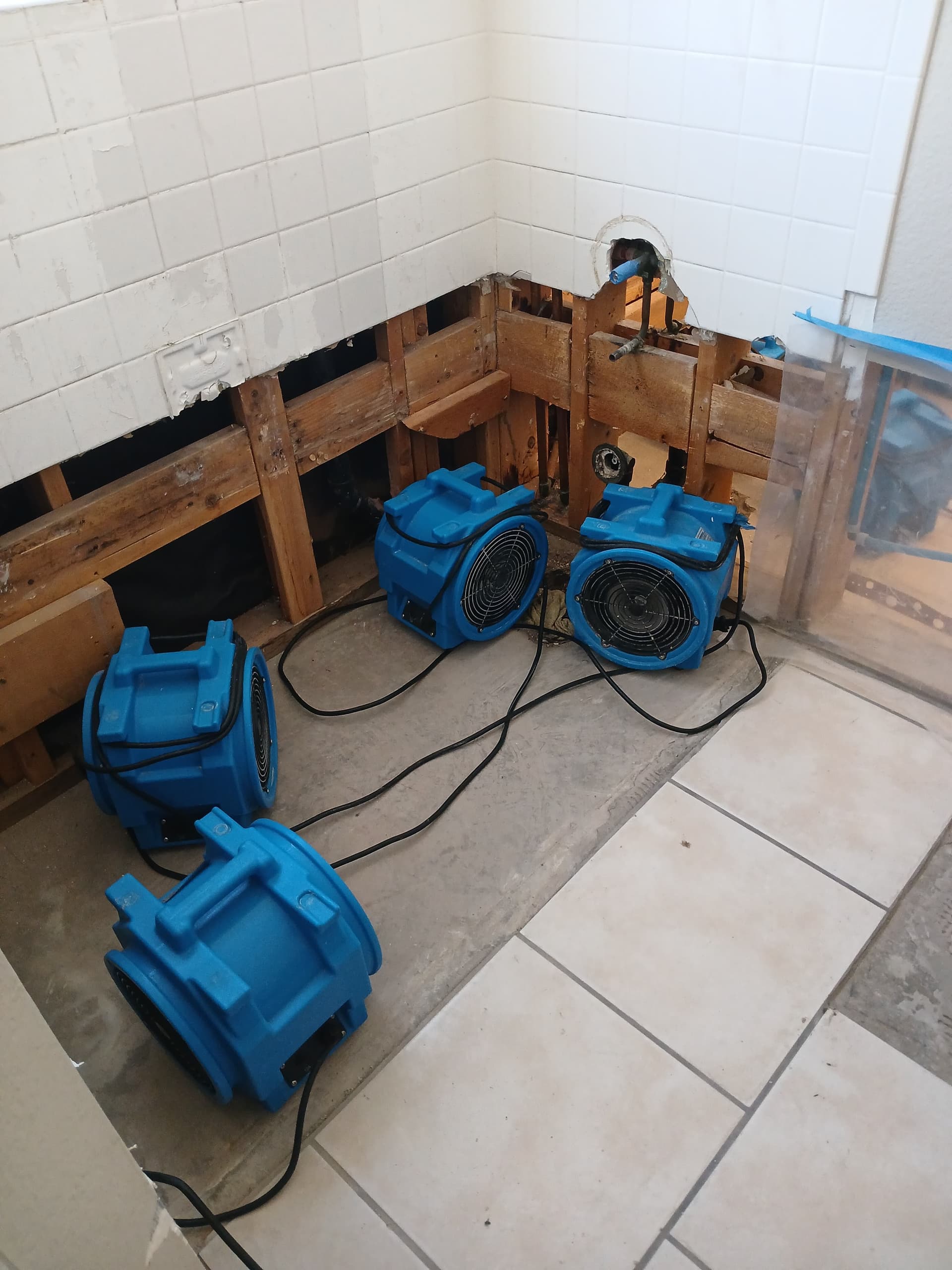 Gallery photos for Toilet Backup Flood Cleanup and Water Damage Restoration: Image #3