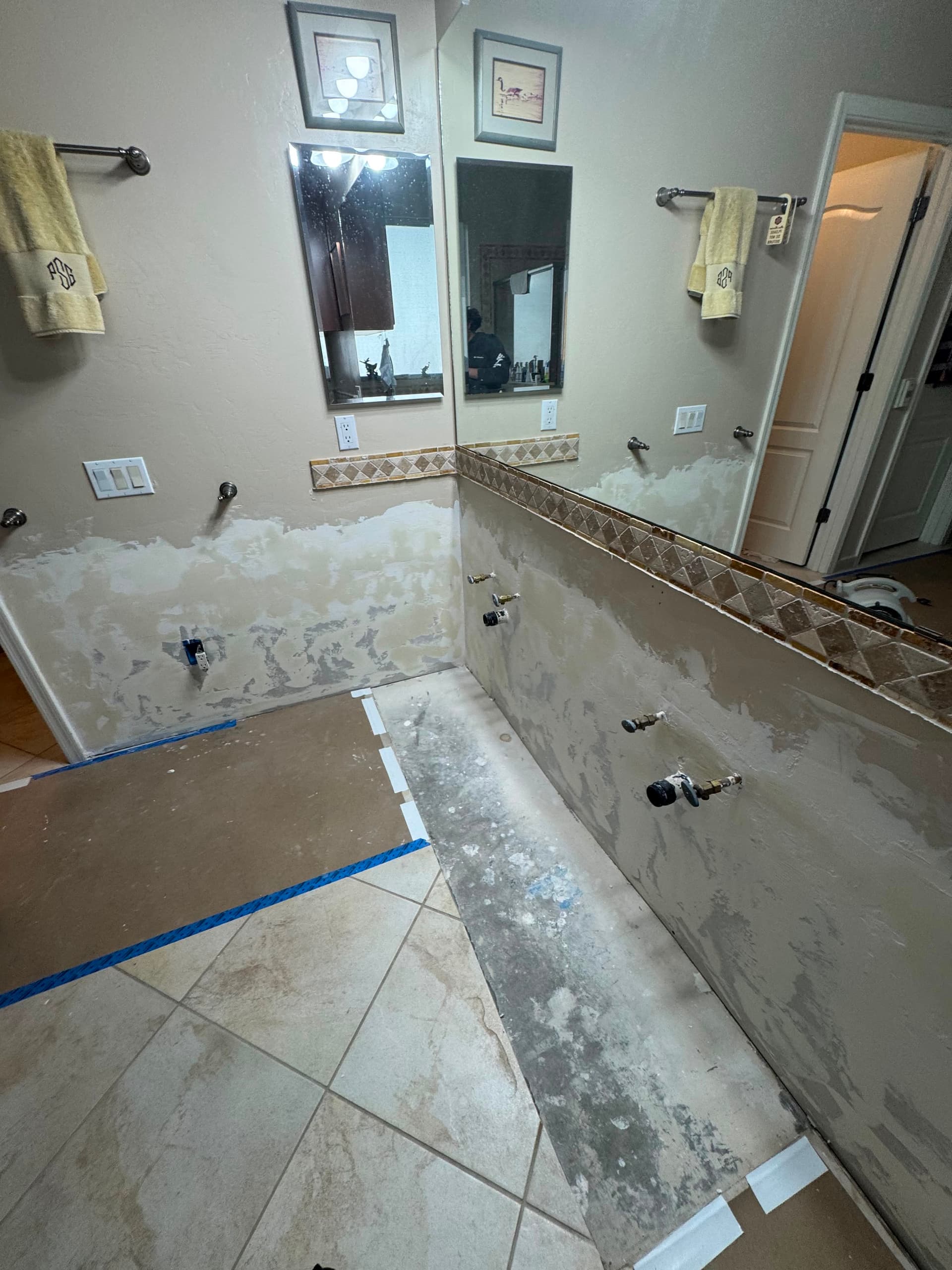 Gallery photos for Bathroom Reconstruction After Water Damage - Here's What That Actually Looks Like: Image #9