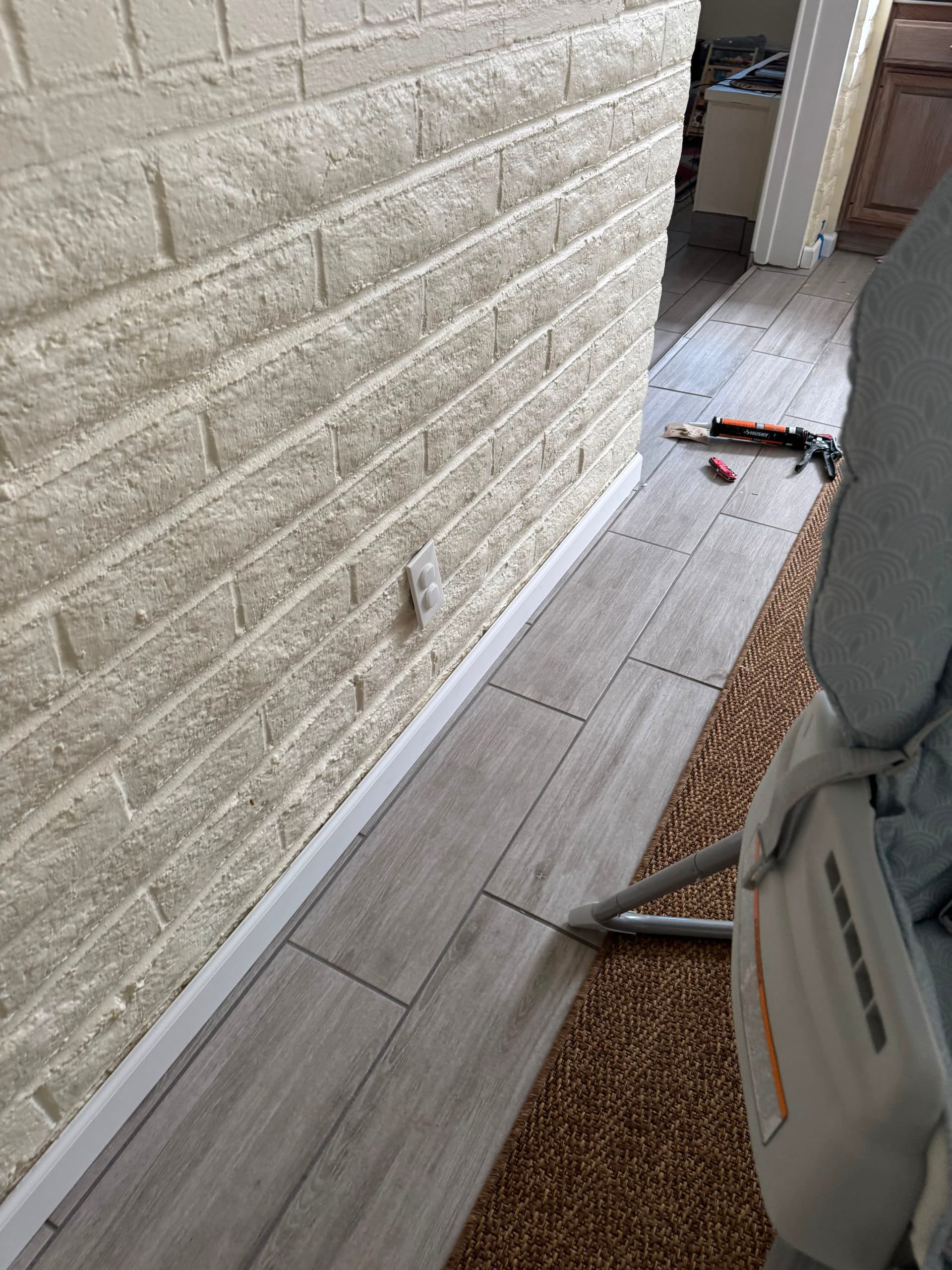 Gallery photos for Tile Flooring and Baseboard Finish Work Done Right: Image #4
