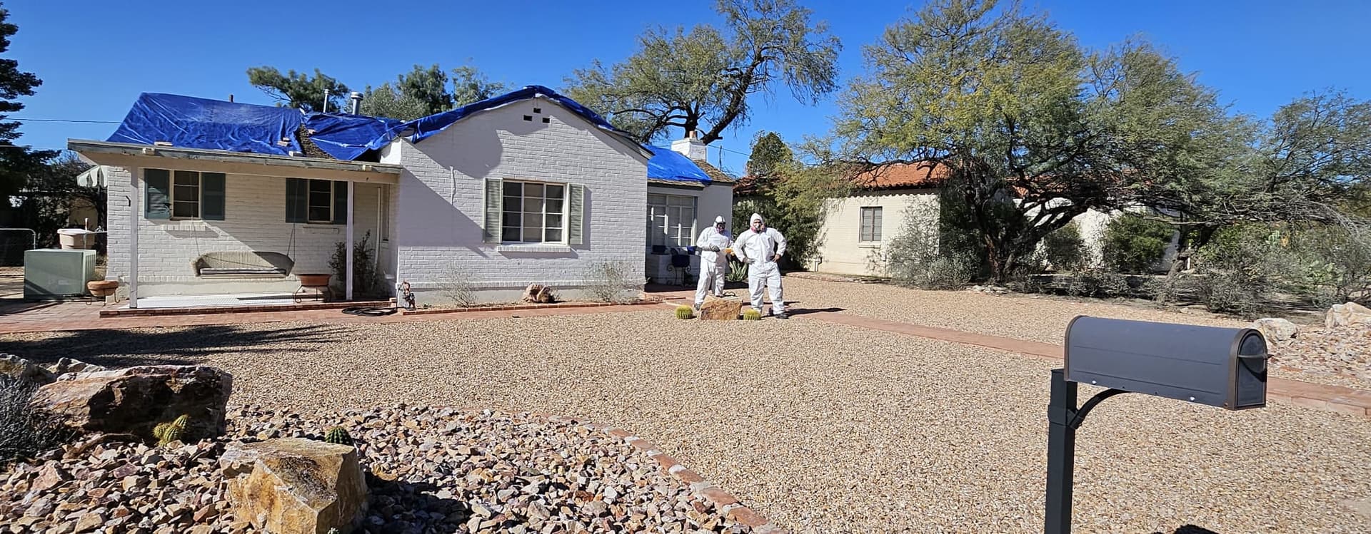 Gallery photos for Asbestos Abatement and Roof Repair in Action: Image #1