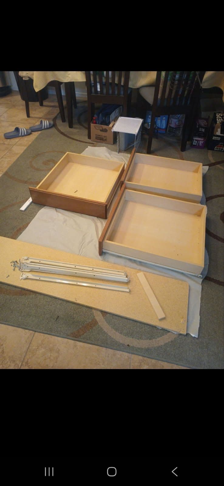 Gallery photos for Water-Damaged Cabinets Revived with Care: Image #1