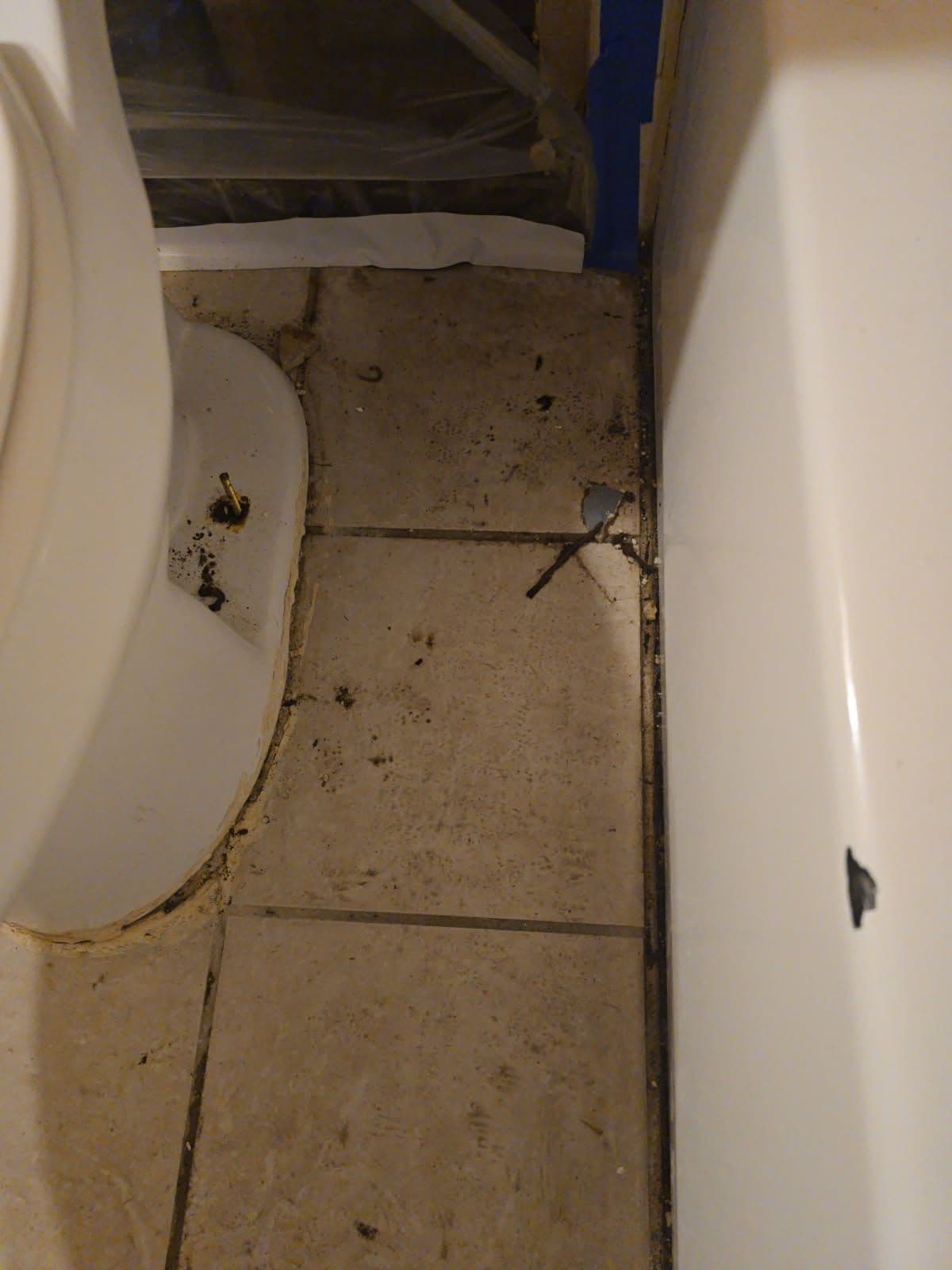 Gallery photos for Comprehensive Bathroom Remodeling After Water Damage: Image #2