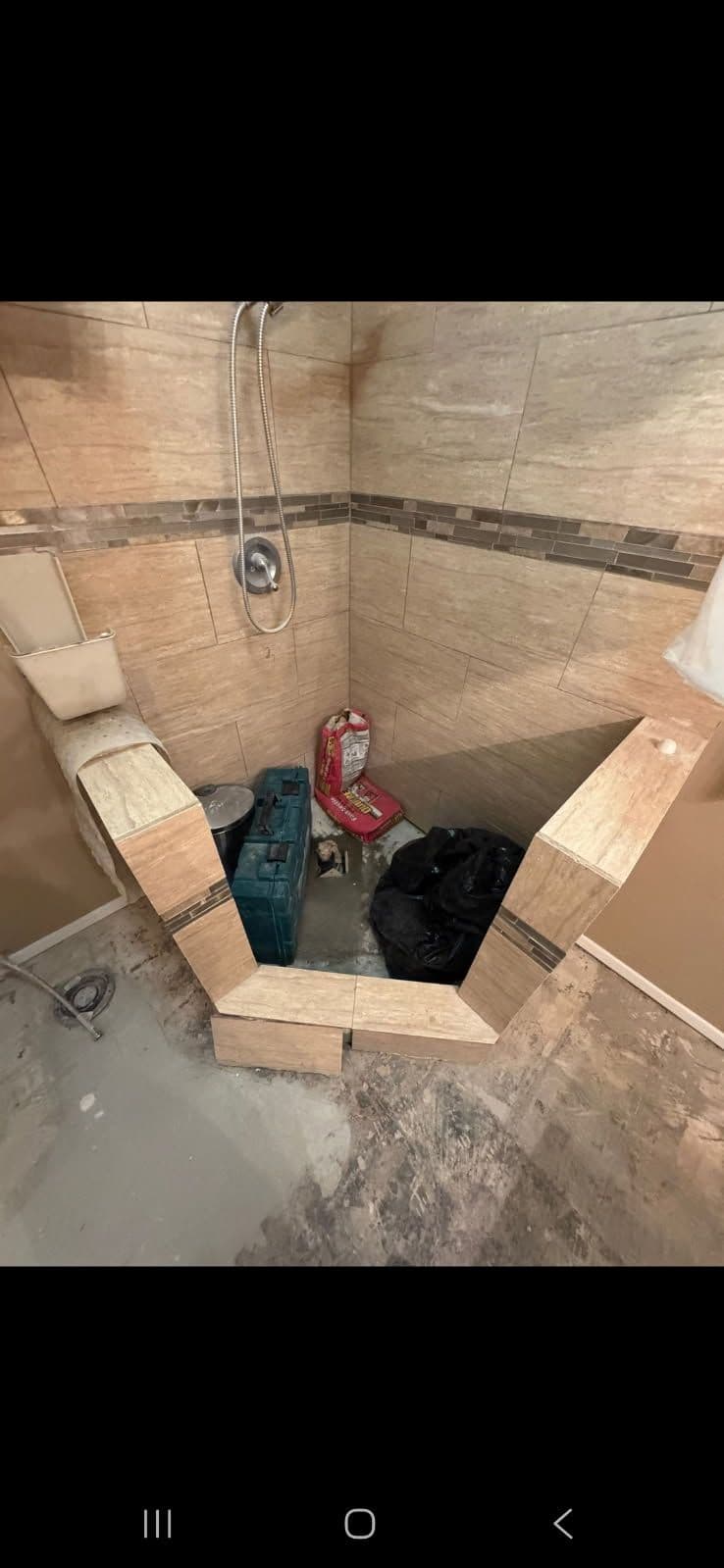 Gallery photos for Transformative Bathroom Remodeling Project Underway: Image #1