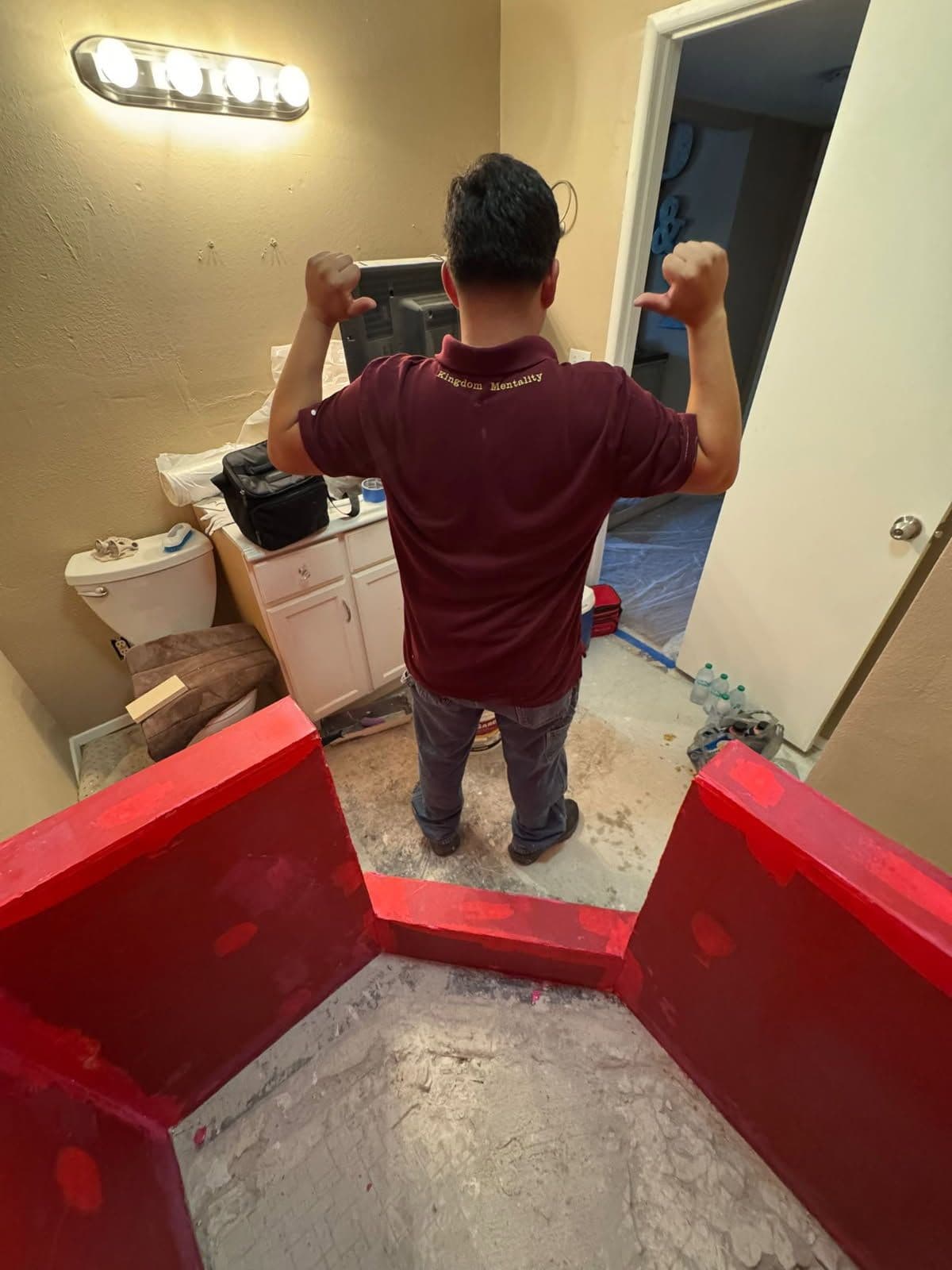 Gallery photos for Innovative Bathroom Makeover with A to Z Construction: Image #1