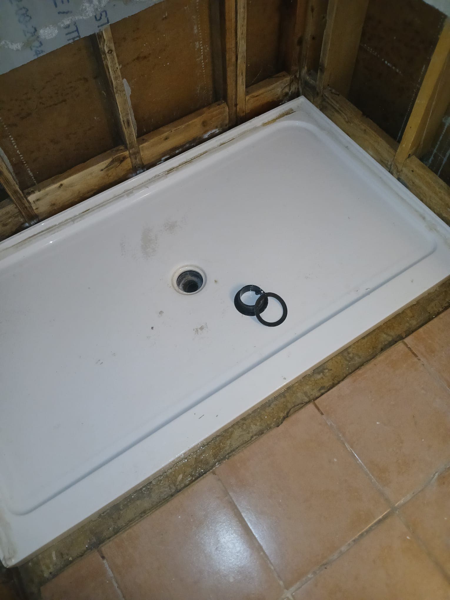 Gallery photos for Bathroom Flood Rescue - Water Damage Restoration and Full Shower Rebuild: Image #5