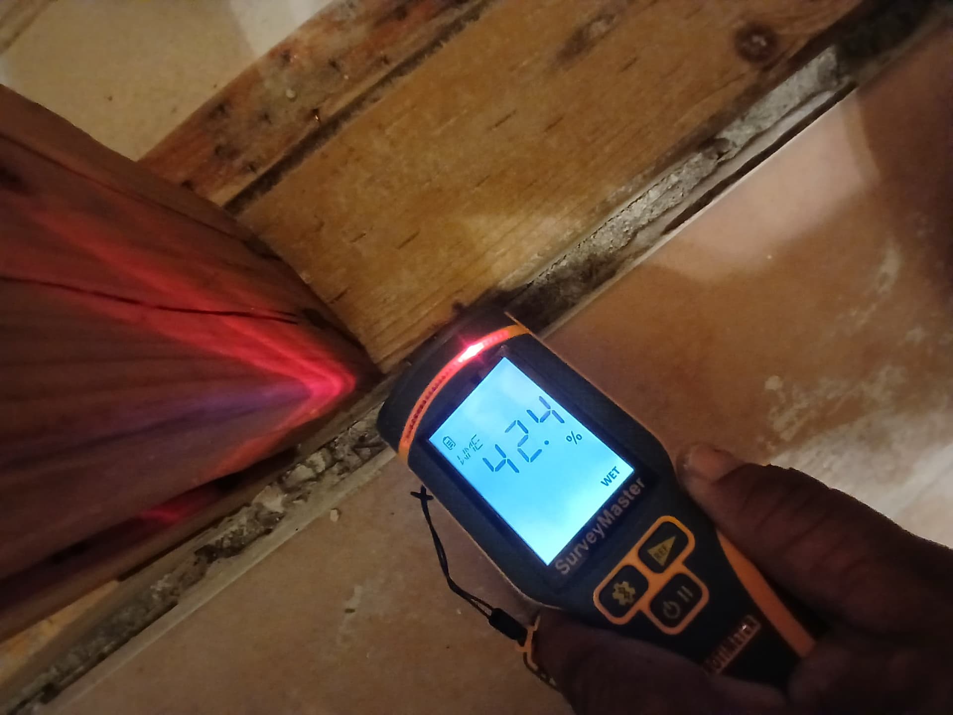 Gallery photos for Bathroom Flood Rescue - Water Damage Restoration and Full Shower Rebuild: Image #6