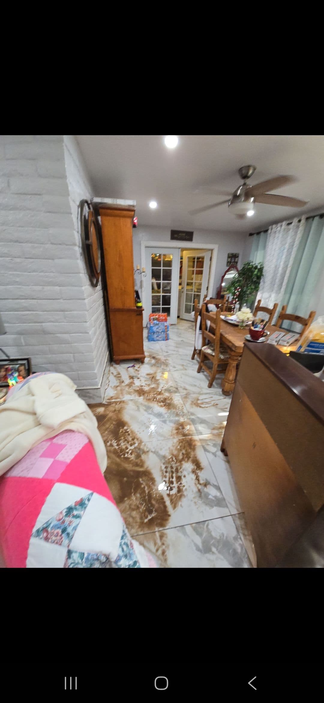 Gallery photos for Slab Water Line Burst Floods Entire Home - Here's What We Found: Image #2