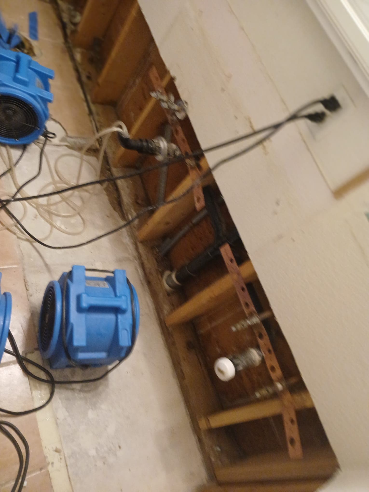 Gallery photos for Bathroom Flood Rescue - Water Damage Restoration and Full Shower Rebuild: Image #9