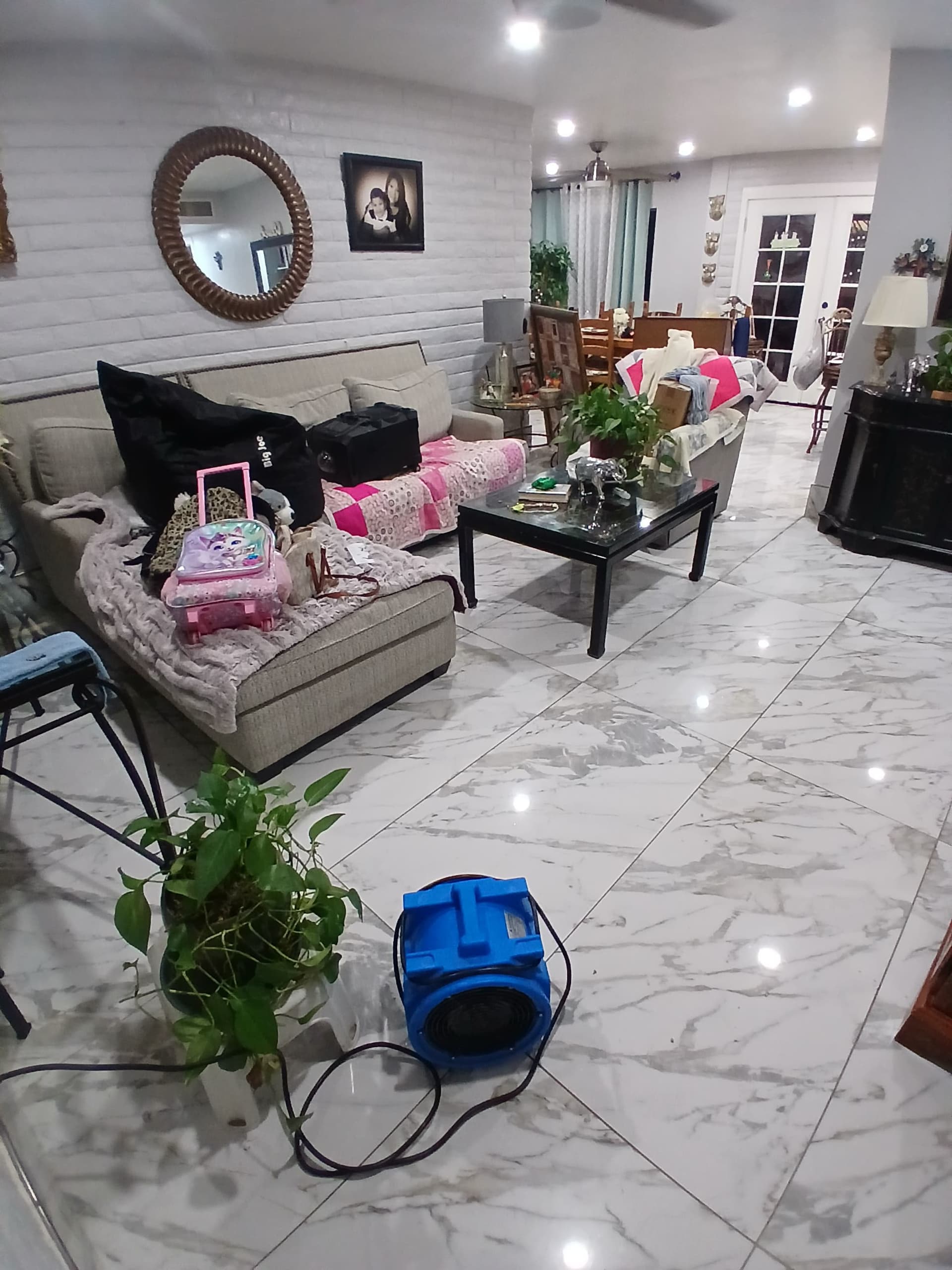 Gallery photos for Slab Water Line Burst Floods Entire Home - Here's What We Found: Image #8