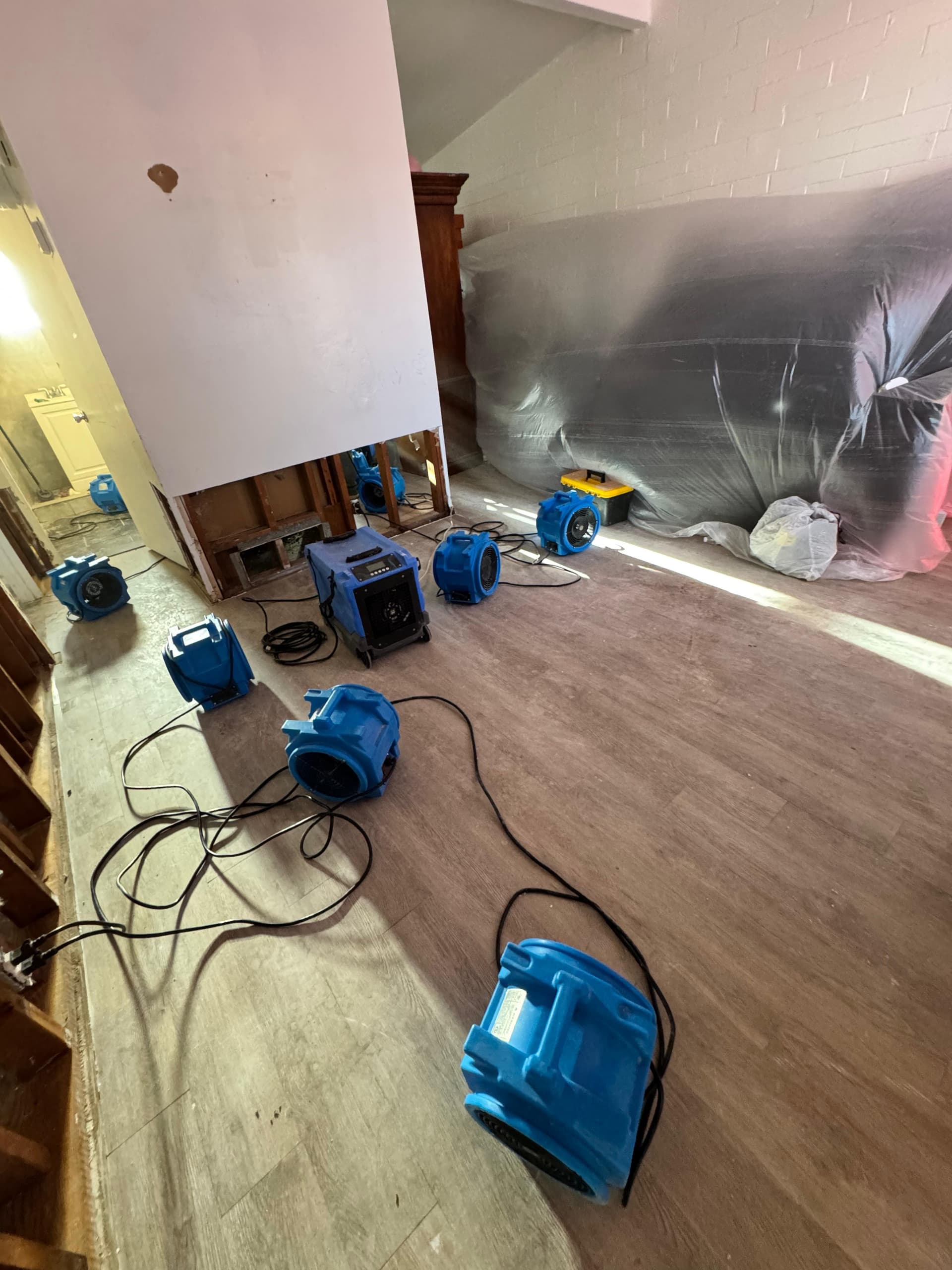 Water Damage Extraction and Demo Done Right image