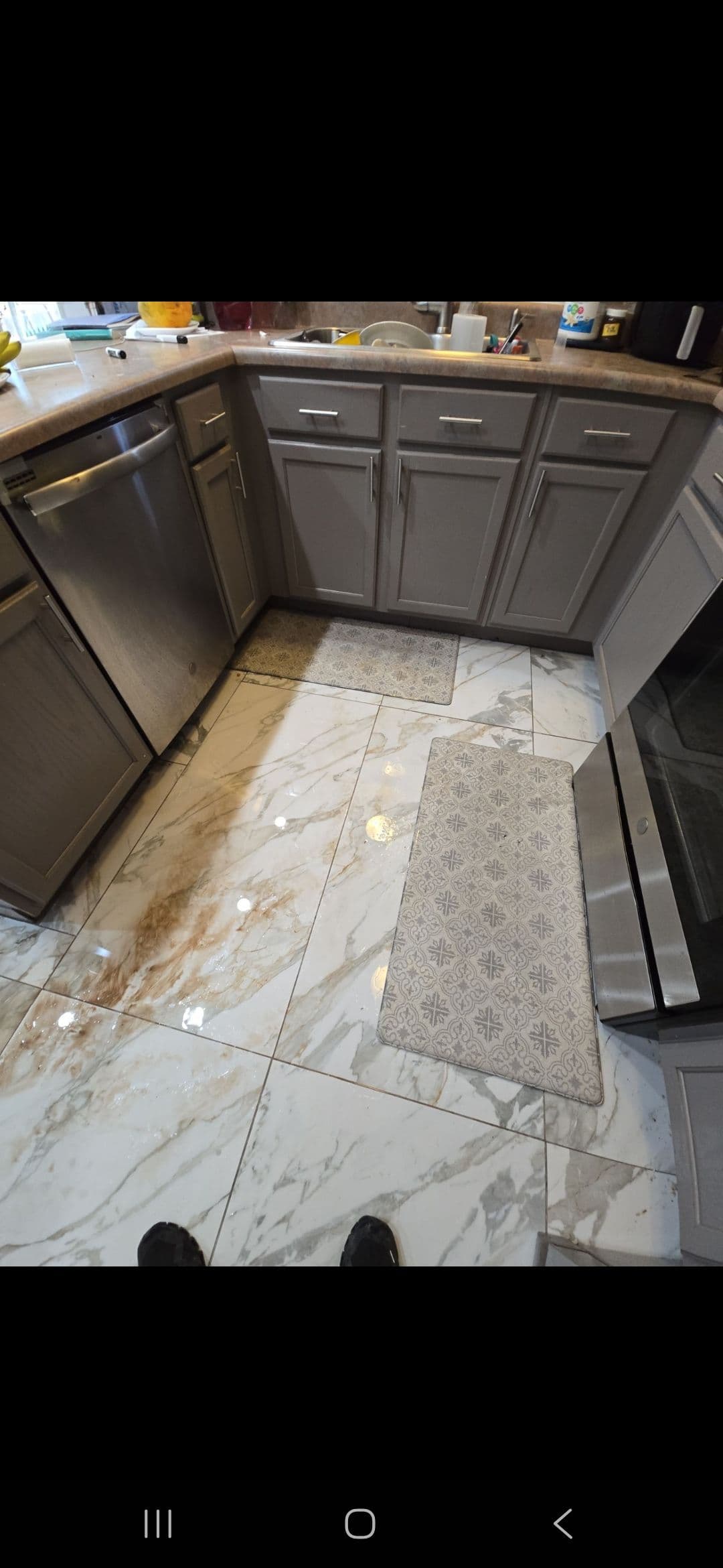 Gallery photos for Slab Water Line Burst Floods Entire Home - Here's What We Found: Image #3