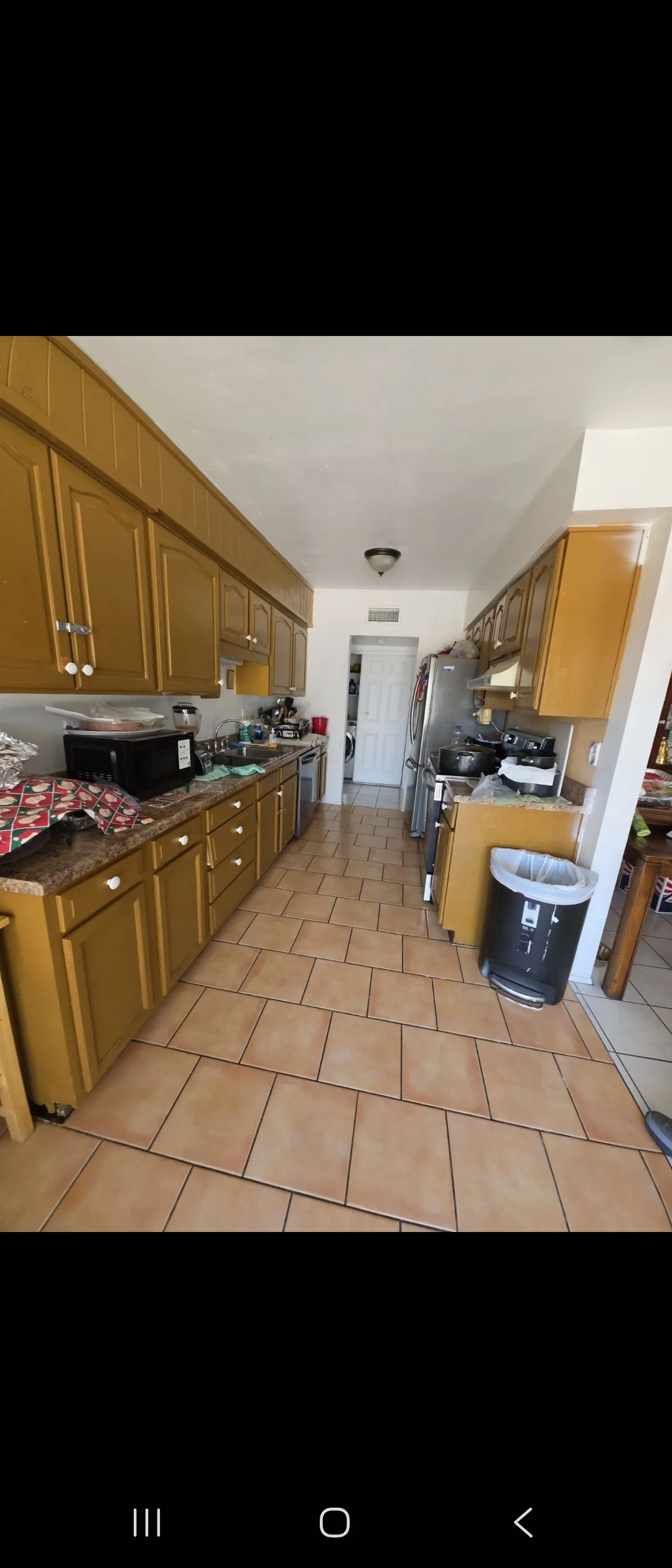 Gallery photos for Bathroom Backup Water Damage Inspection and Demo Underway: Image #1