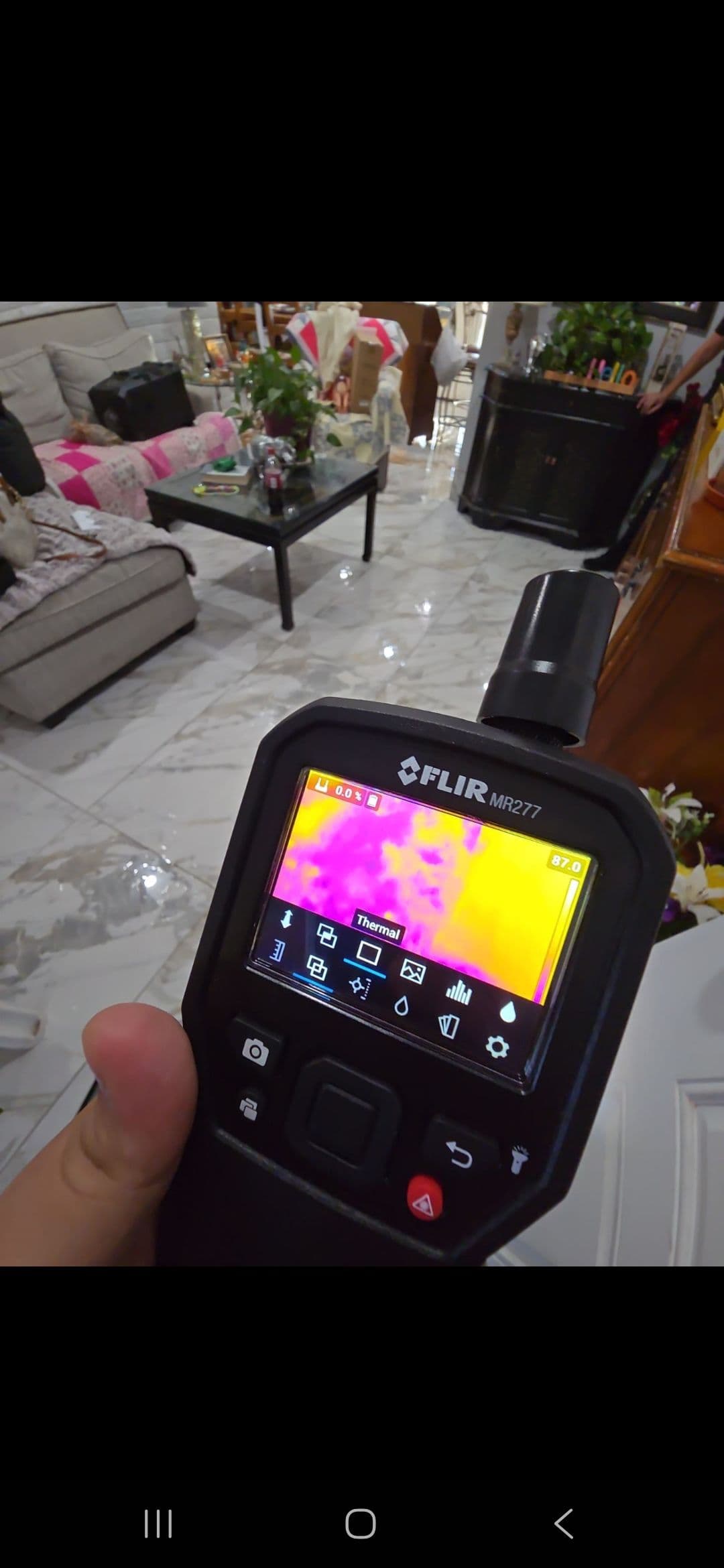 Gallery photos for Slab Water Line Burst Floods Entire Home - Here's What We Found: Image #1