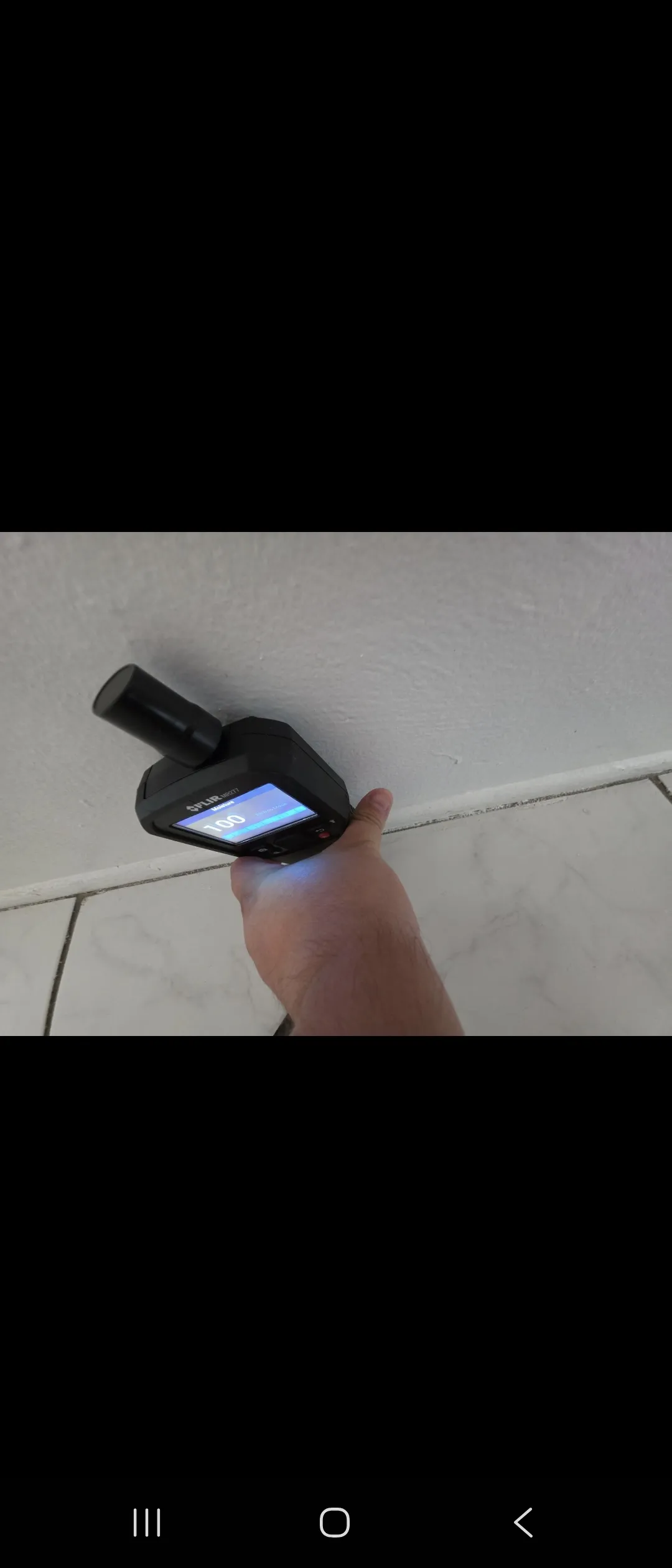 Gallery photos for Bathroom Backup Water Damage Inspection and Demo Underway: Image #8