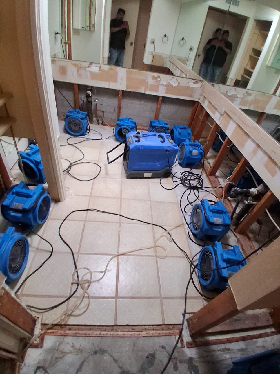 Gallery photos for Plumbing Backup Flooded All 3 Bathrooms - Here's How We Handled It: Image #4