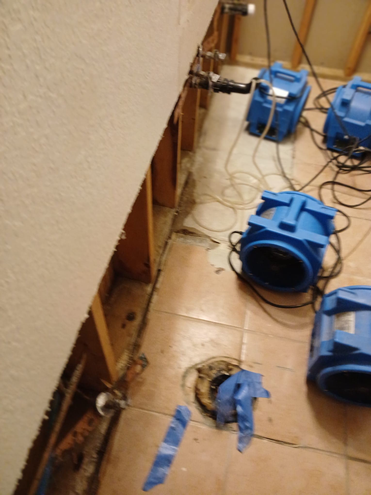 Gallery photos for Bathroom Flood Rescue - Water Damage Restoration and Full Shower Rebuild: Image #8